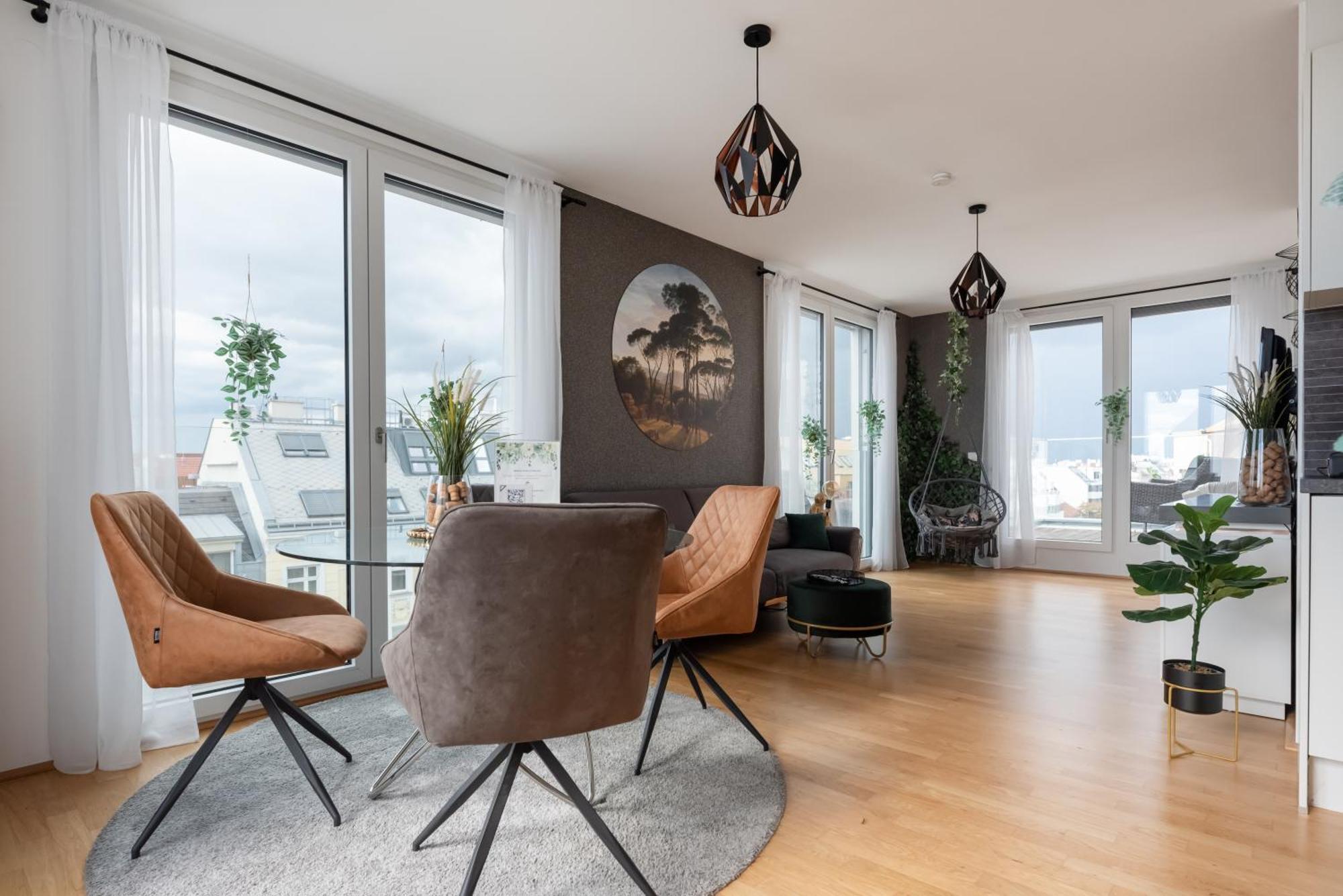 Apartment mit traumhafter Dachterrasse&Weitblick Wien Exterior foto
